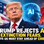 Trump Rejects AI Extinction Fears, Says US Must Stay Ahead of China