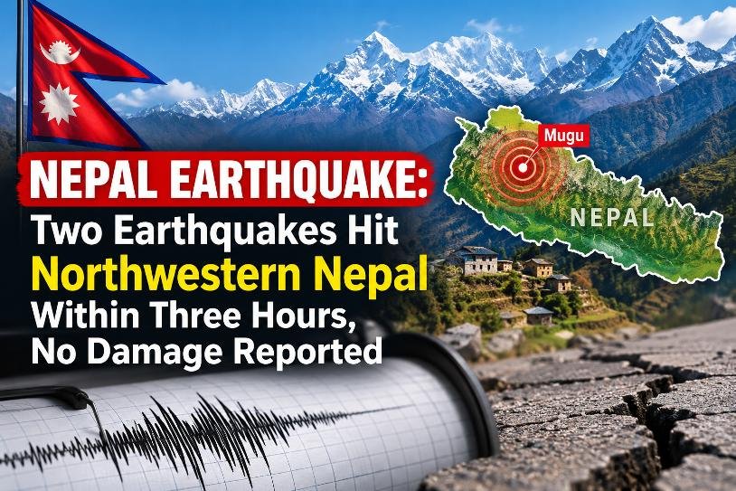 Two Earthquakes Hit Northwestern Nepal Within Three Hours