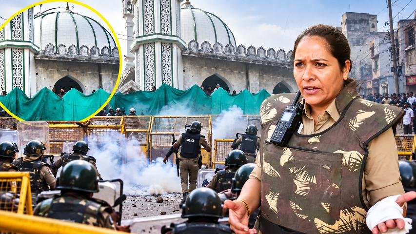 Ujjain Mosque Demolition Plan Sparks Clash as Police Face Stone-Pelting