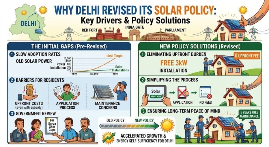 Why Did Delhi Change Its Solar Policy?