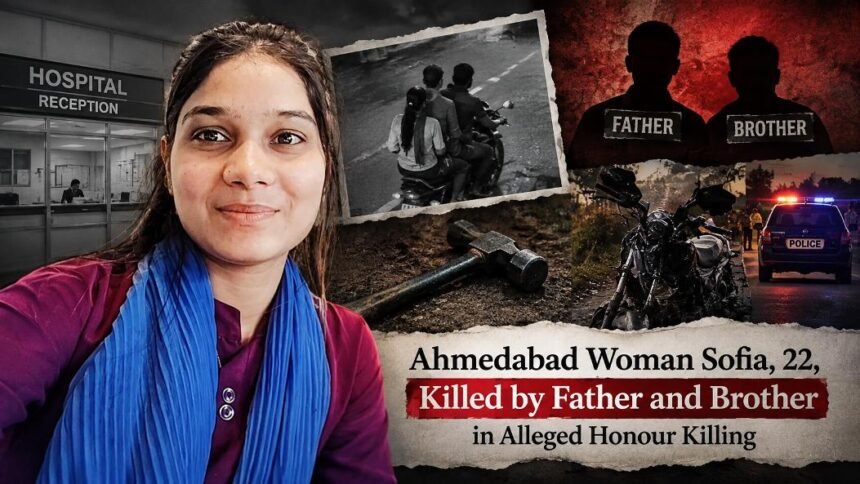 Ahmedabad woman Sofia, 22, allegedly killed by father and brother in honour killing case
