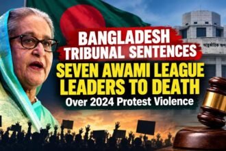 Bangladesh tribunal sentences seven Awami League leaders to death over 2024 protest violence
