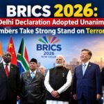 BRICS 2026 leaders at New Delhi Summit as members adopt declaration and take strong stand on terrorism