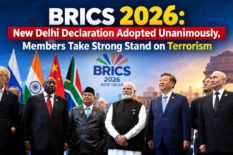 BRICS 2026 leaders at New Delhi Summit as members adopt declaration and take strong stand on terrorism