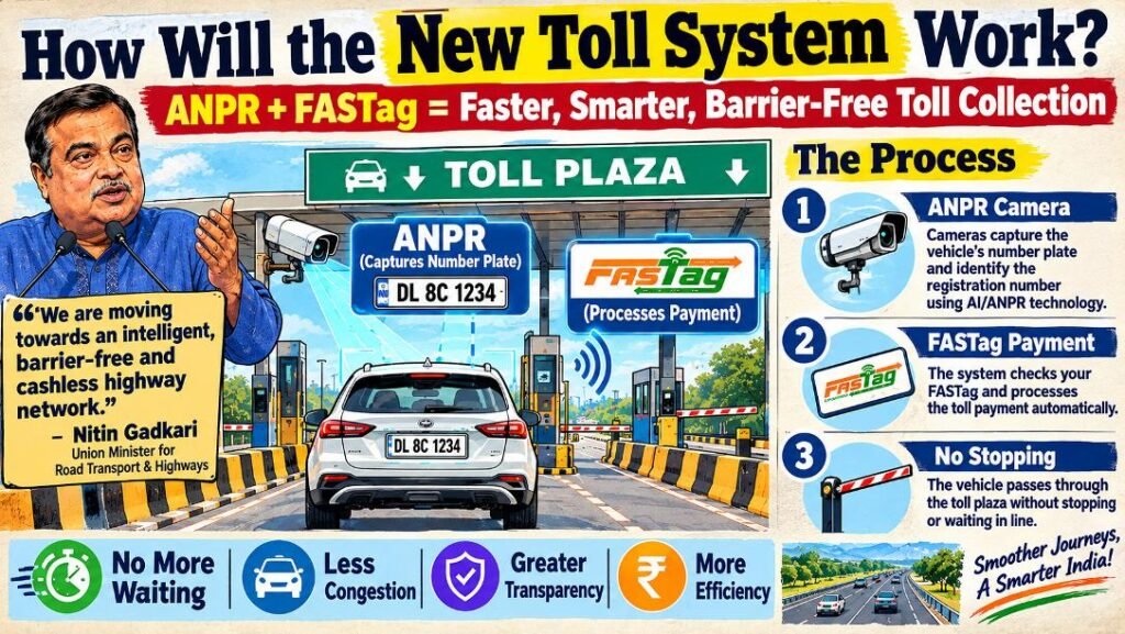 How the new toll system will use ANPR and FASTag for automatic toll collection
