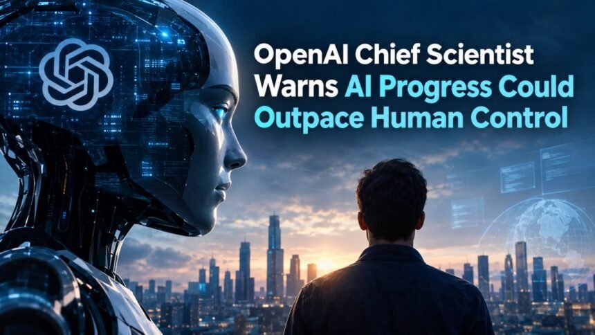 OpenAI chief scientist warning about rapidly advancing artificial intelligence and human control