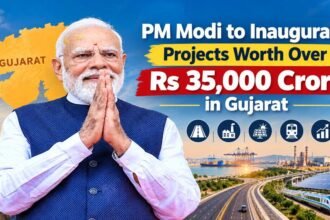 PM Modi to inaugurate development projects worth over Rs 35,000 crore in Gujarat