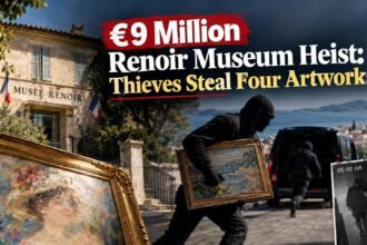 Renoir Museum in Cagnes-sur-Mer targeted in €9 million art theft as thieves escape with four artworks