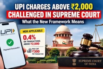 UPI Charges Above ₹2,000 Challenged in Supreme Court