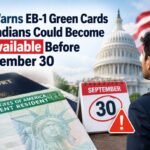 US EB-1 green cards for Indian applicants could become unavailable before September 30, 2026