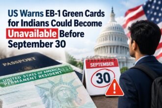 US EB-1 green cards for Indian applicants could become unavailable before September 30, 2026