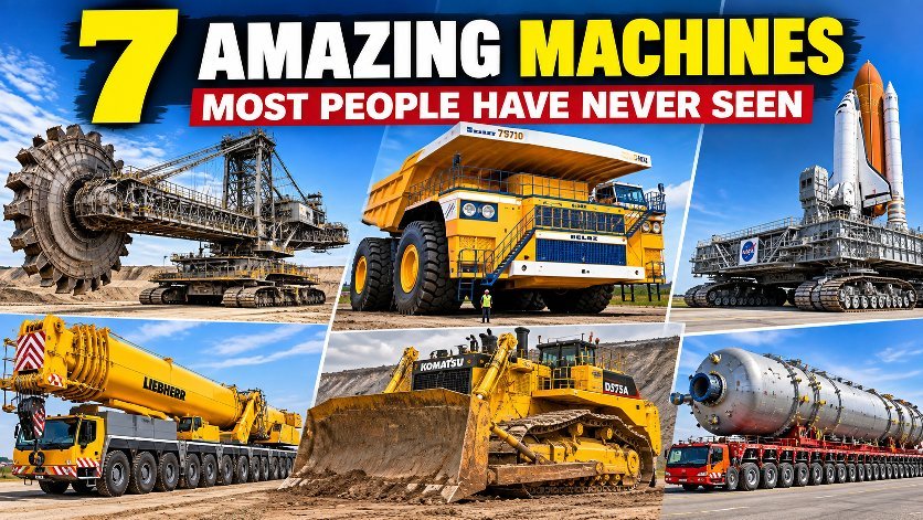 7 Amazing Machines Most People Have Never Seen