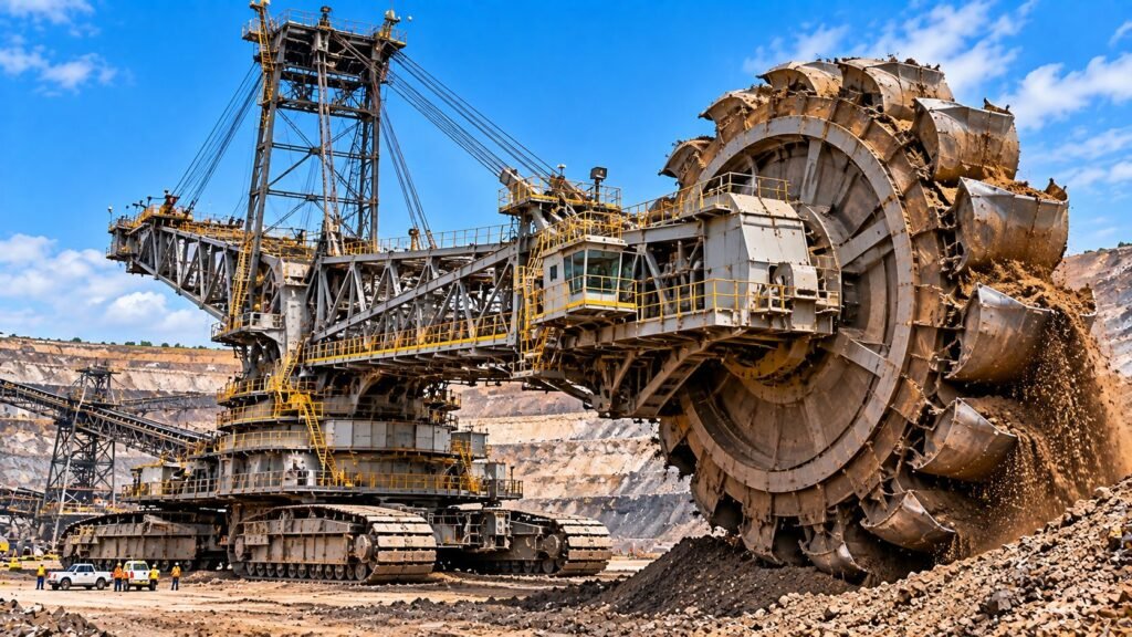 Bucket-Wheel Excavator – The Mining Giant