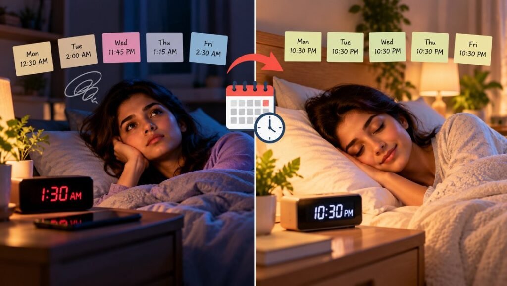 Don't Change Your Sleep Time Every Day