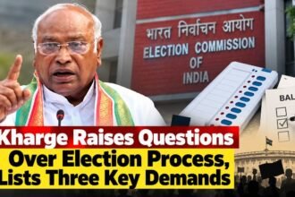 Kharge Raises Questions Over Election Process