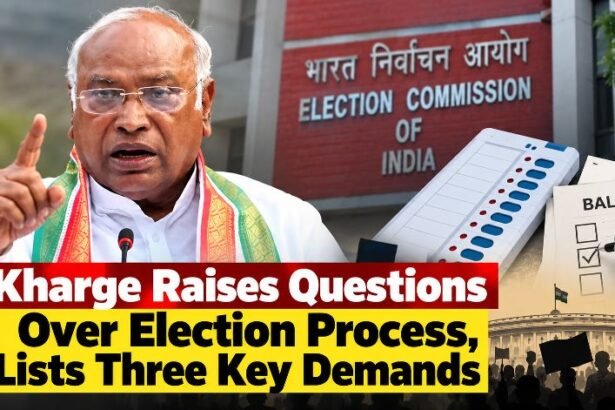 Kharge Raises Questions Over Election Process