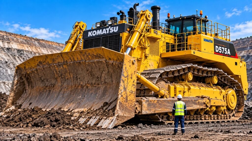 Komatsu D575A – The Bulldozer Monster