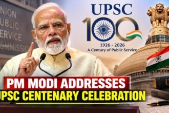 PM Modi Addresses UPSC Centenary Celebration