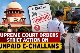 Supreme Court Orders Strict Action on Unpaid E-Challans