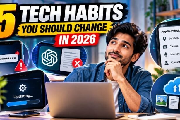 5 Tech Habits You Should Change in 2026