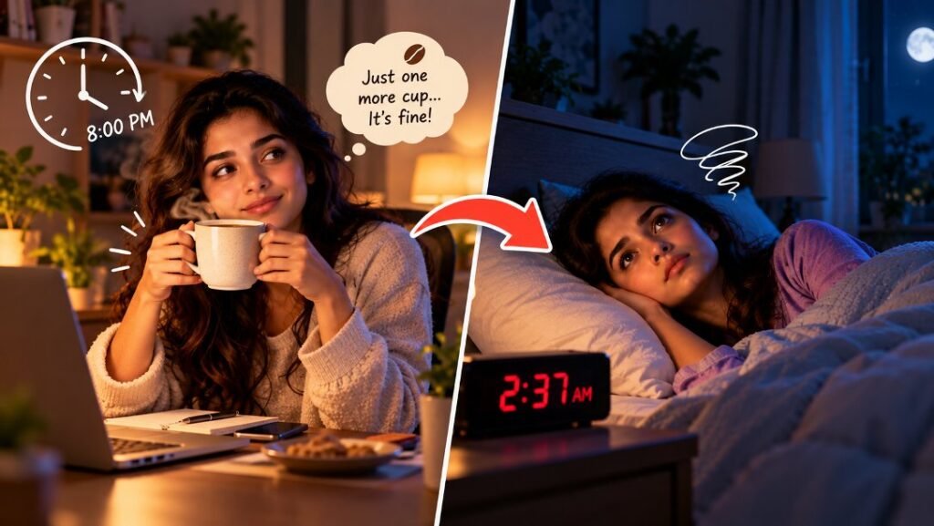 Think Twice Before That Evening Coffee