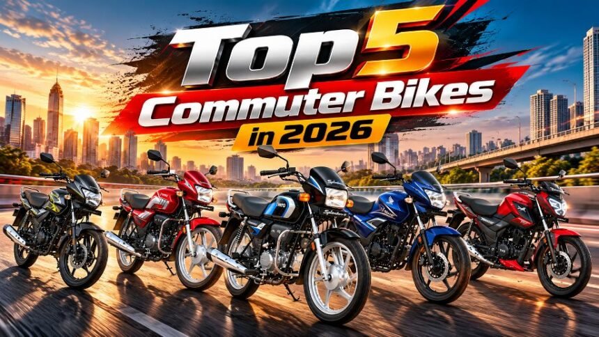 Top 5 Commuter Bikes in India in 2026