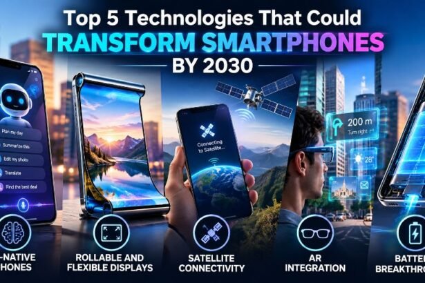 Top 5 Technologies That Could Transform Smartphones by 2030