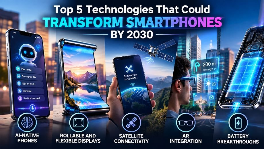 Top 5 Technologies That Could Transform Smartphones by 2030